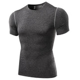 T Shirts Fitness Hommes À Manches Courtes