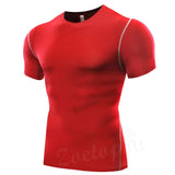 T Shirts Fitness Hommes À Manches Courtes