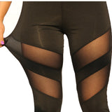 Leggings Running Rayure Cuisse